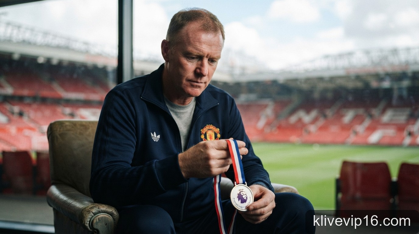 Paul Scholes và tranh cãi về huy chương: Khi huyền thoại MU muốn 'đòi lại' danh hiệu